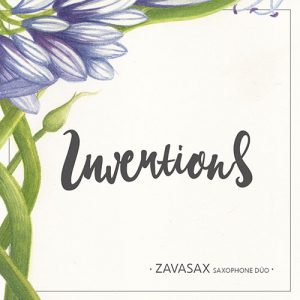 Portada Inventions. Zavasax Saxophone Duo